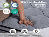 Giselle Bedding 34cm Queen Mattress Hybrid, Pocket Spring Bed Mattress MATTRESS-B-TT34-Q