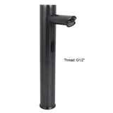Automatic Sensor Bathroom Basin Hands Free Water Faucet Mixer Wash Basin Taps Black Coating V1294-YM0901-JY24107-02