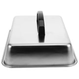 Rectangular Metal Basting Cover for Griddles and Home Cooking, Kitchen Accessory for Even Heat V1369-AZ3-W-18716