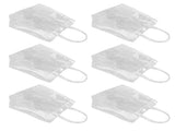 30Pcs Clear PVC Plastic Gift Bags with Handles Reusable Plastic Gift Wrap Tote Bags for Shopping V1294-YM0703-3117230088011