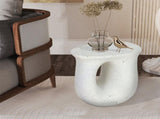 U-Shaped Terrazzo Concrete Outdoor Stool V767-JJ-ZZ1187-G1