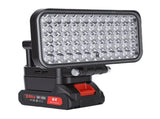 LED Work Light Battery Powered Handheld Flashlight with Dual USB Ports Cordless Lamp for Outdoor V1294-YM0901-3119250084611
