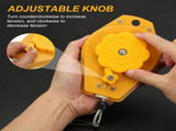 2X Retractable Spring Balancer, Bearing Spring Tool Load Balancer 4 Feet Adjustable Cable Retractor V1366-AZ2-W-14600
