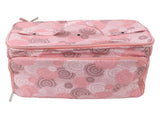 Knitting Bag Pink Oxford Cloth DIY Multifunctional Portable Crochet Holder Bag with Dividers for V1294-YM0706-3117230171111