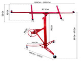16FT Drywall Gyprock Panel Lifter Plaster Board Sheet Hoist Lift Plasterboard V379-DRYWALLH0SET09