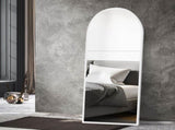 Yezi Floor Mirror Full Length Mirrors 1.8M White DECO1015-180-WH_NZ