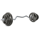 CORTEX SR10 Squat Rack with 90kg Standard Tri-Grip Weight and Bar Set V572-CSST-SR10-B