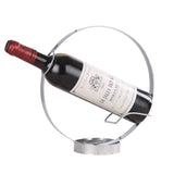 Wine Holder Wine Rack Metal Wine Bottle Storage Shelf -Countertop Crafts Home Decorations V1192-AZ-W-14783
