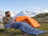Mountview Sleeping Bags Single Camping Hiking 3-Season Thermal Blue 0&degC-15&degC UA0233-BL-AU