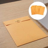 100Pcs Paper Mailing Envelopes with Metal Clasp for Office Document Organization V1369-AZ3-W-13227