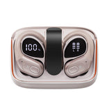 Wireless Bluetooth 5.4 Over-Ear Earbuds IPX5 Waterproof for Sports White V1263-JX-7040