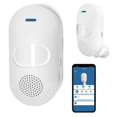 Smart Wifi Motion Sensor Alarm With Tuya App Control PRL-77773060DBT_NZ
