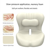 Ergonomic Memory Foam Seat Cushion with two-tone blue Support Integrated One Piece Design Pressure V888-ELOSUNG54400