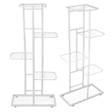 Indoor 5-Layer Flower Plant Stand Pots Display Shelf Rack Holder for Garden Balcony DecorationWhite V1294-YM0901-3111200194011