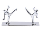 2Pcs Metal Book Ends Unique Men Design Simple Fashionable Decorative Bookends for Home Office Bar V1294-YM0523-3116220000511