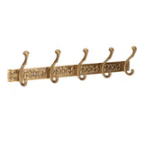 Rail Wall Hook Behind Door Mounted for Coat Hat Clothes Hanging Vintage Space Aluminum Hardware V1294-YM0521-3112230015811