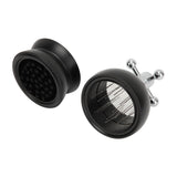 Adjustable Coffee Food Grade Metal Rotating Handle Fixed Cover 22 Needles Coffee Powder V1294-YM0716-3118220165412