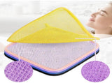 Exfoliating Washcloths,African Exfoliating Net,Reusable African Net Sponge,8.7x10.2In Beige V1189-WXFWAL-20260319-00189
