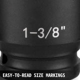 Impact Set 1/2 Inches 19 Piece Impacts, Standard Assortment, 1/2 Inches Drive V952-CJTT19PC12INBZ001V0