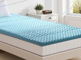 Giselle Bedding 5cm Memory Foam Mattress Topper 7-Zone King Single MATTRESS-TOP-7Z-5-BL-KS