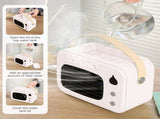 Quiet Portable Water-Cooled Fan 8.66x3.74x6.3In, 3Speed Wind, Desktop Air Cooler for Home Dorm Desk V1369-AZ3-W-10439