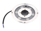 LED Fountain Light Stainless Steel High Brightness Submersible Underwater Landscape Spotlight Warm V1294-YM0901-3111240199611