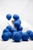 50 Ball Dark Blue LONG 5m String Light Battery Box 5cm Cotton Ball Christmas Birthday Boy Special V382-DARKBLUEBALLBATT50
