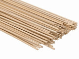 DIY Wood Square Dowel Rods for Craft Projects, 1/8 x 12 Inches Unfinished Hardwood Dowel Sticks, 200 V1369-AZ3-W-11326