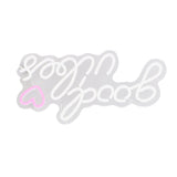 Neon Sign Good Vibes LED Light Acrylic USB Powered Wall Hang Neon Wall Decor for Bar Party Wedding V1294-YM0706-3119230136711