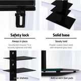 Artiss TV Stand Mount Bracket for 32"-70" LED LCD 3 Tiers Storage Floor Shelf TV-MOUN-003-BK