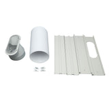 4pcs AC Window Sealing Plates Portable Air Conditioner Exhaust Hose Adjustable Window AC Vent Kit V1294-YM0901-3114240047211