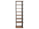 Levede Vertical Shoe Rack 8-Tier Space Saving Narrow Corner Organiser Storage EA0297-8-BR-AU