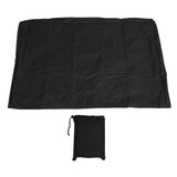 TV Cover Black 600D Oxford Cloth Dust Proof Rain Proof Sun Proof TV Protector for Outdoor V1294-YM0901-3117250005413
