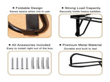 Samland Foldable Saddle Rack Wall Mounted Saddle Stand Space-Saving Steel Holder for Horse Tack V1060-105-21523