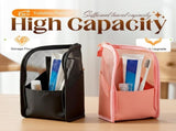 Standing Toiletry Bag, 2026 New Portable Lightweight Travel Toiletry Bag Nylon Travel Toothbrush V1258-DP02-F-819