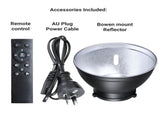 Hridz 300W COB Video Light LED Ultra Bright VL300 Bi-Color COB 2800-6800K Bowens V571-HZCBVL300