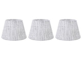 3pcs Fabric Lampshade Exquisite Vintage High Transmittance Clips On Lampshade Replacement for Living V1294-YM0901-3119240099311