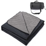 2-in-1 Winter Camping Warmth Kit with Carry Bag 210 * 75cm Navy Blue Portable Waterproof Warm V888-ELOSUNG52289