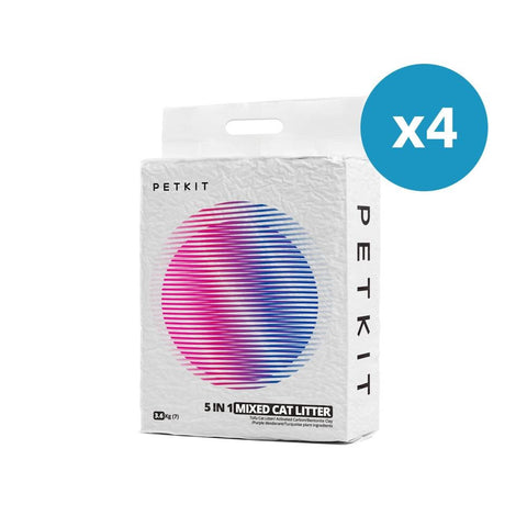 PETKIT 5 In1 Mixed Cat Litter X 4 V390-EAN13MTL51-4