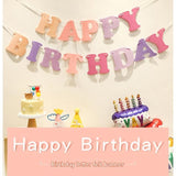 3-pcs Birthday Party Decoration Set with 2-pack Smiley Daisy Balloon Centerpieces & Blue and Green V888-ELOSUNG53423