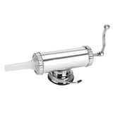 2 LB Aluminum Alloy Sausage Stuffer Maker Meat Filler Kit for Home Use V1294-YM0727-JY17105