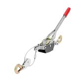 Come Along Winch, 2 Ton Pulling Capacity, 12 ft Steel Cable, 2 Hooks V767-VVR-GSSKJXQGSS2TN513MV0