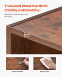 VEVOR 5-Tier Narrow Bookshelf 134cm Wooden Open Bookcase Adjustable Shelf Brown V952-BSSJZFXBHB1LXY2KAV0