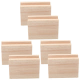 6 pcs Wood Risers Bed Risers Heavy Duty Furniture Lifter Table Sofa Legs Heightening Pads V1192-AZ-W-21139