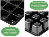 12 Holes Indoor Greenhouse Cultivation Box Seeding Plant Nursery Box Set Gardening Germination V1294-YM0901-10062772