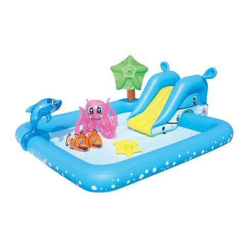 308L Fantastic Aquarium-Themed Play Centre with Detachable Slide V196-53052