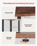 VEVOR 5 Tier Corner Shelf Tall Corner Stand with LED Light Narrow Display Rack V952-ZLSZJSNJTMK655TLO001V9
