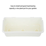Wall Mounted Plastic Large Hanging Plant Pot Flower Pot Garden Plant Decoration V1294-YM0901-JY35069-03