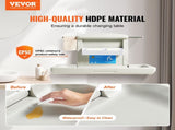 Wall-Mounted Baby Changing Station, Horizontal Foldable Diaper Change Table with Safety Straps and V952-YYSNBTHS0000EZO8FV0