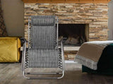 Grey Outdoor Chair Fabric Replacement for Camping and Balcony Use 1Set V1192-AZ-W-19205